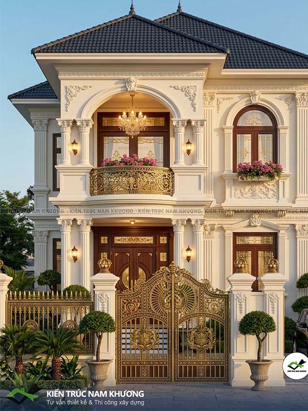 Biệt thự 1 trệt 1 lầu biet thu 1 tret 1 lau