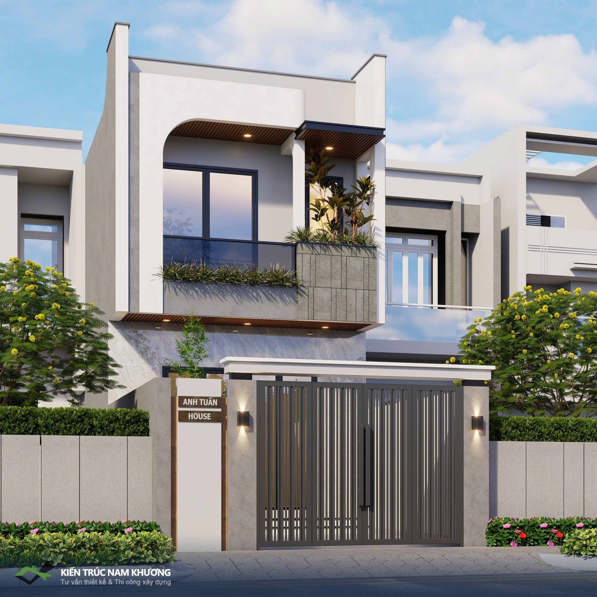 Thiết kế nhà phố 5x12