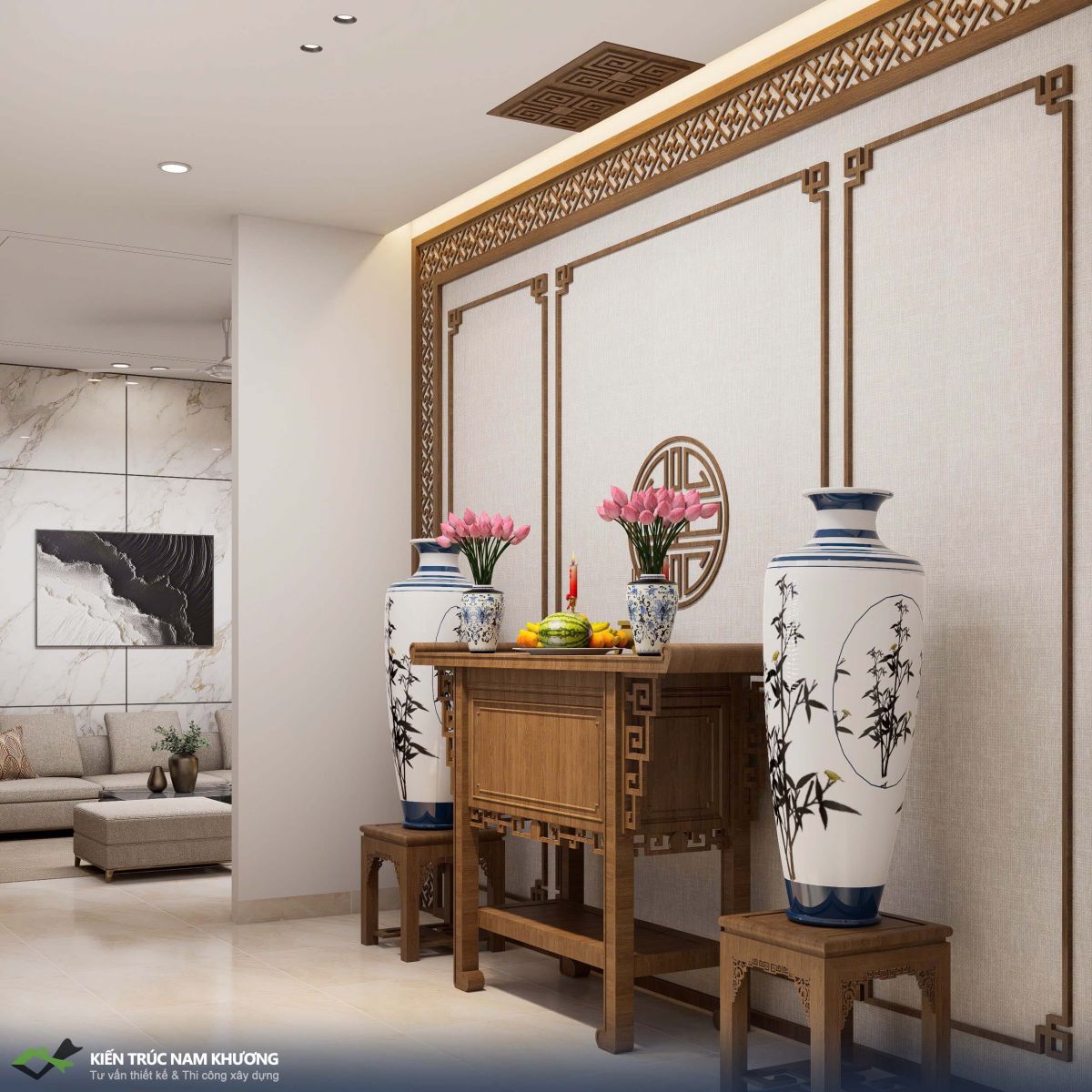 Nội thất nhà mái nhật 
