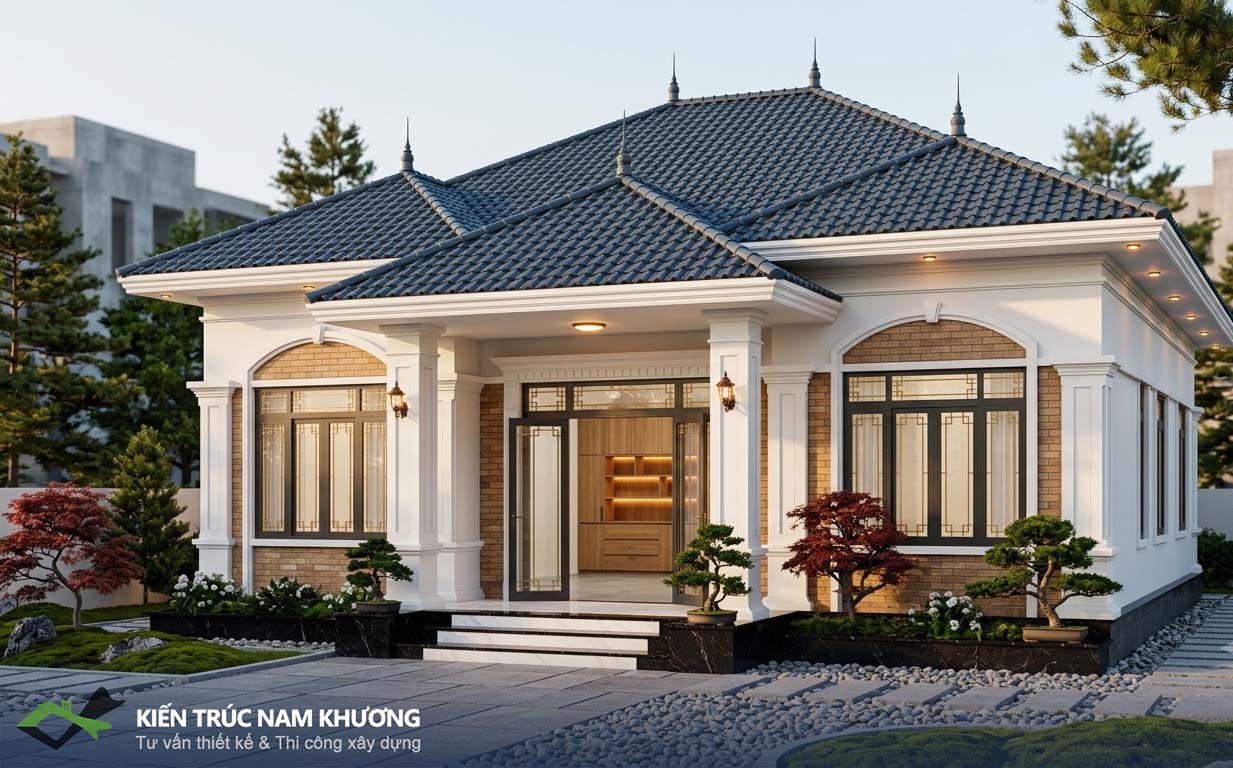 Mẫu Thiết Kế Nhà Mái Nhật Đẹp 