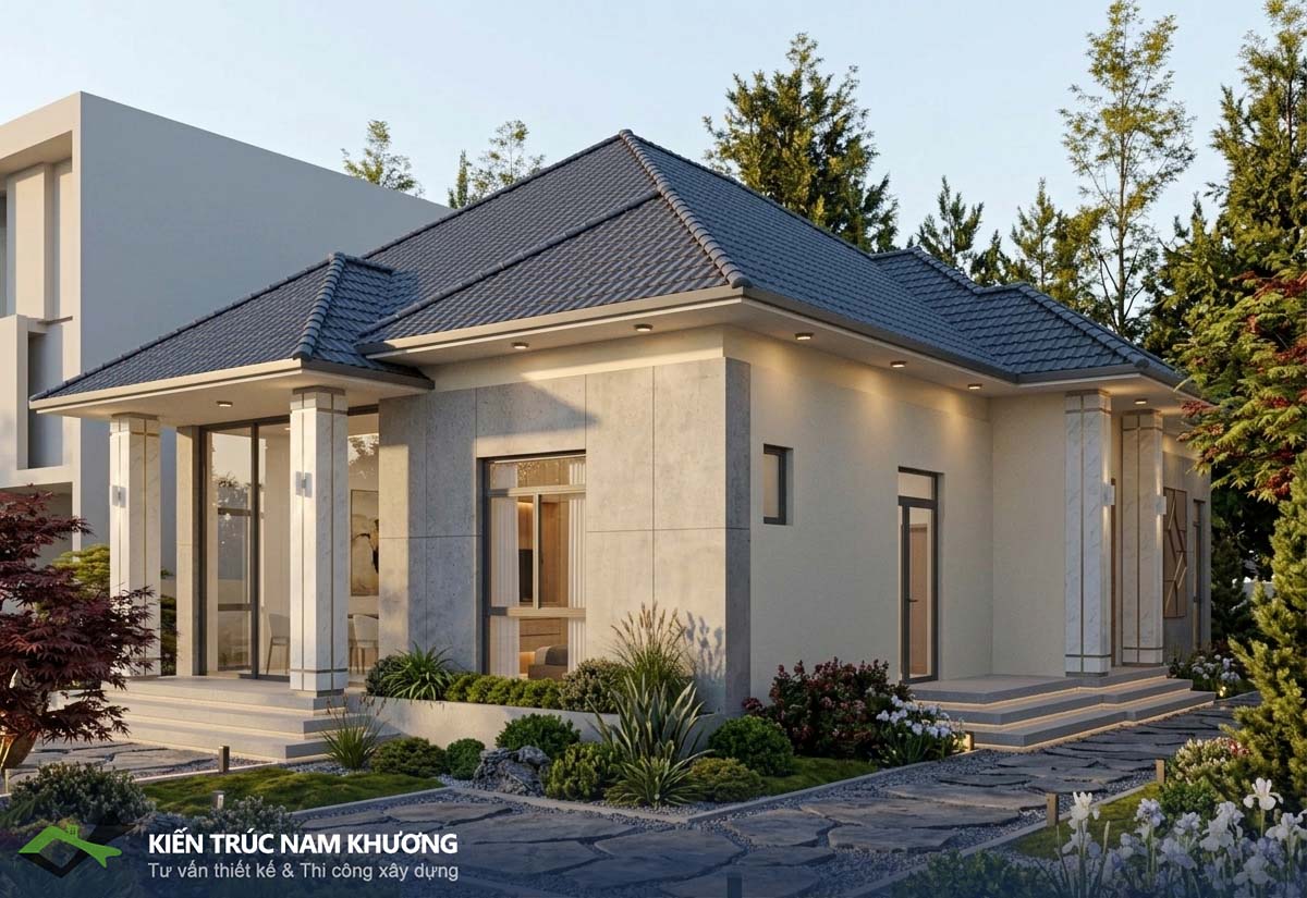Mẫu Thiết Kế Nhà Mái Nhật Đẹp 
