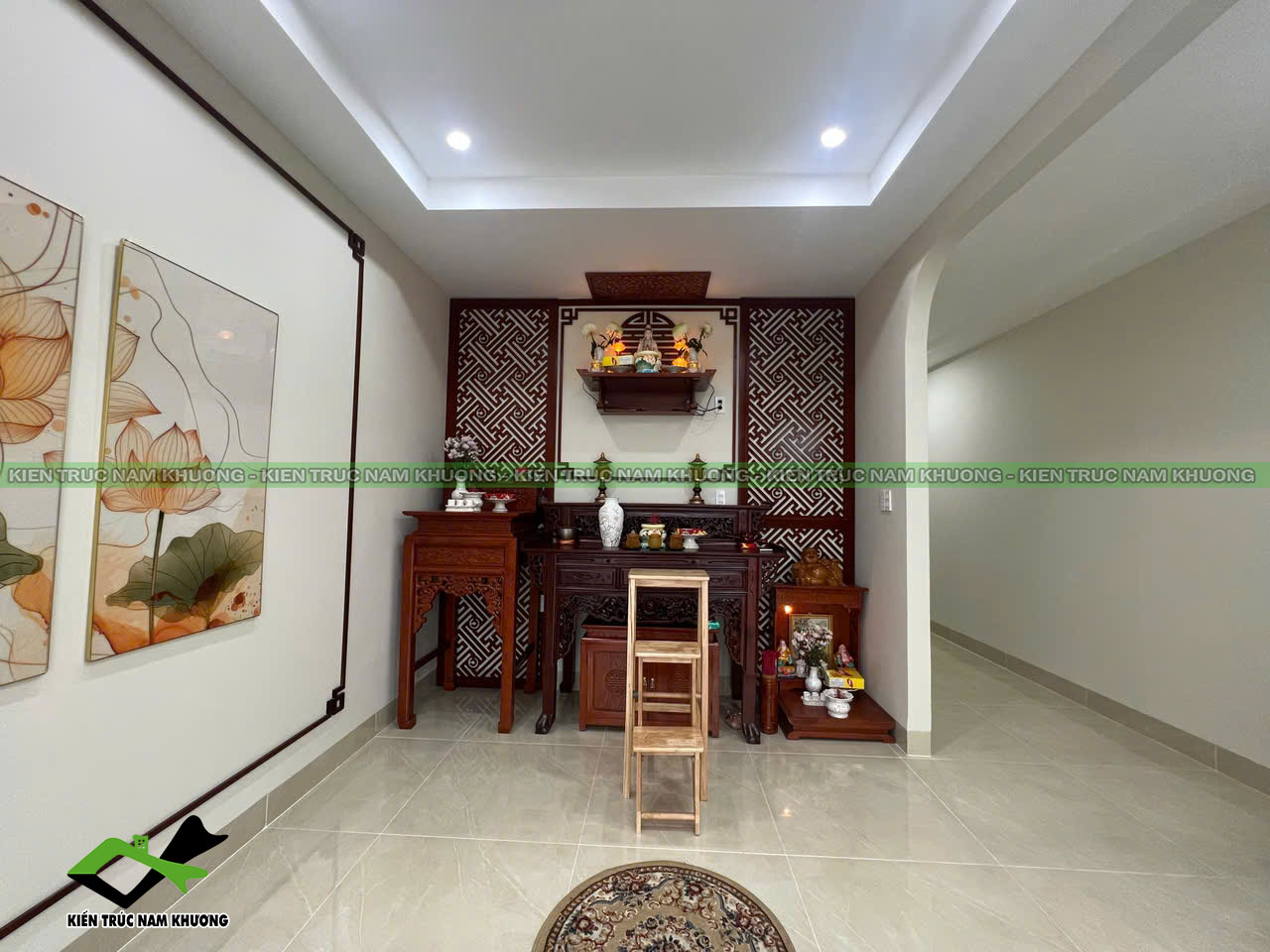 phòng thờ của căn nhà 