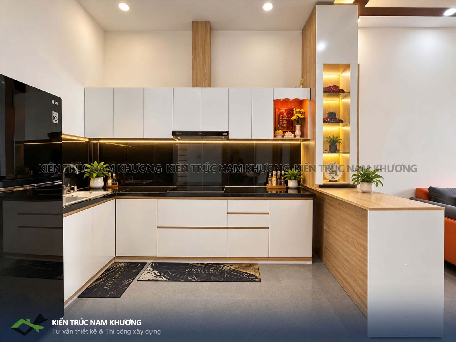 xây nhà 7x11 đẹp