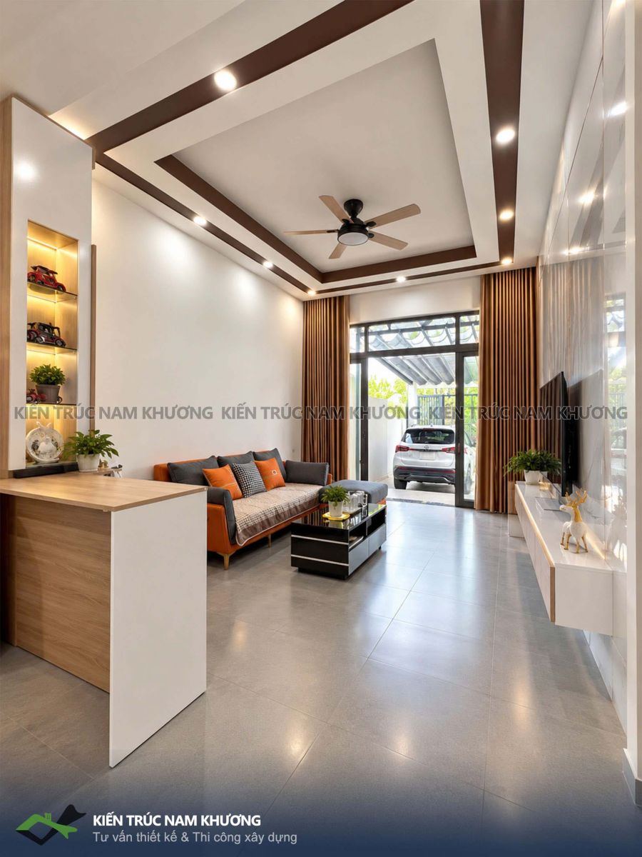 xây nhà 7x11 đẹp