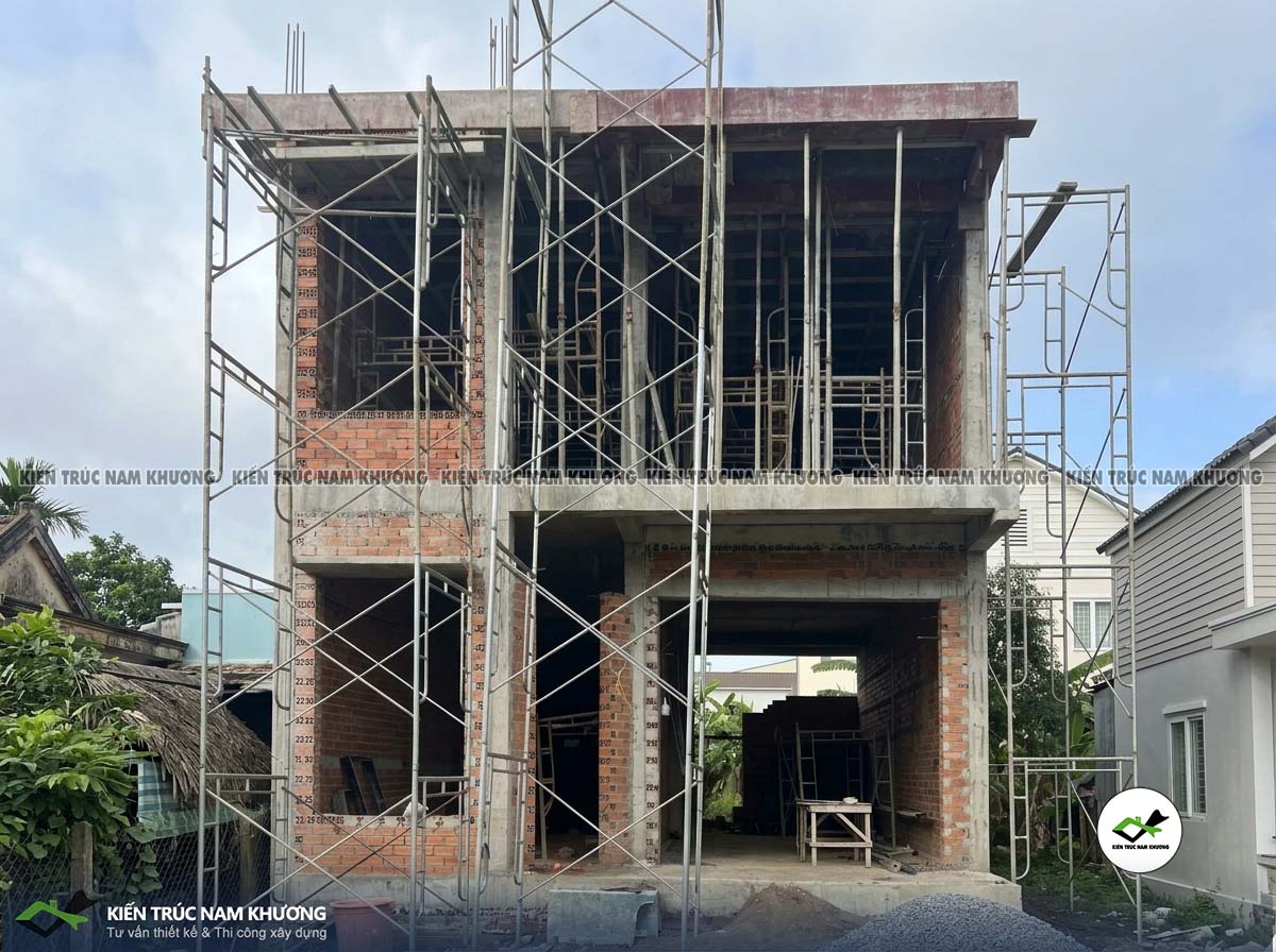 xây nhà 7x11 đẹp