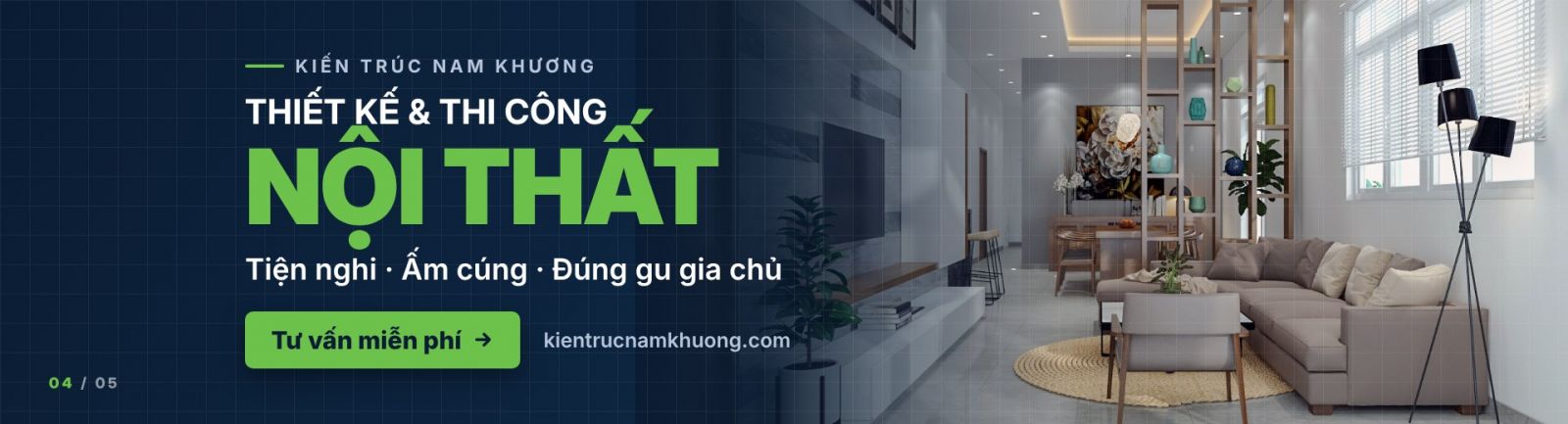 Thiết Kế Nội Thất Đẹp – Tiện Nghi – Cá Tính