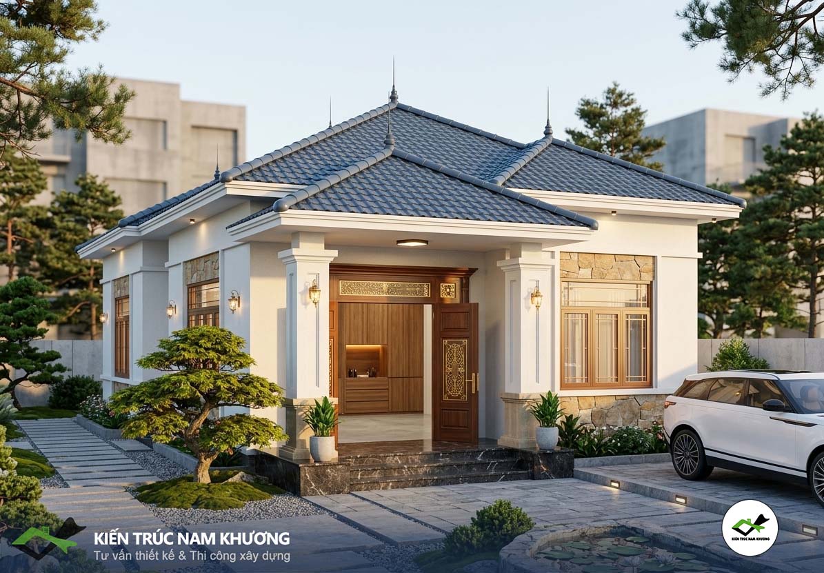 Mẫu Thiết Kế Nhà Mái Nhật Đẹp