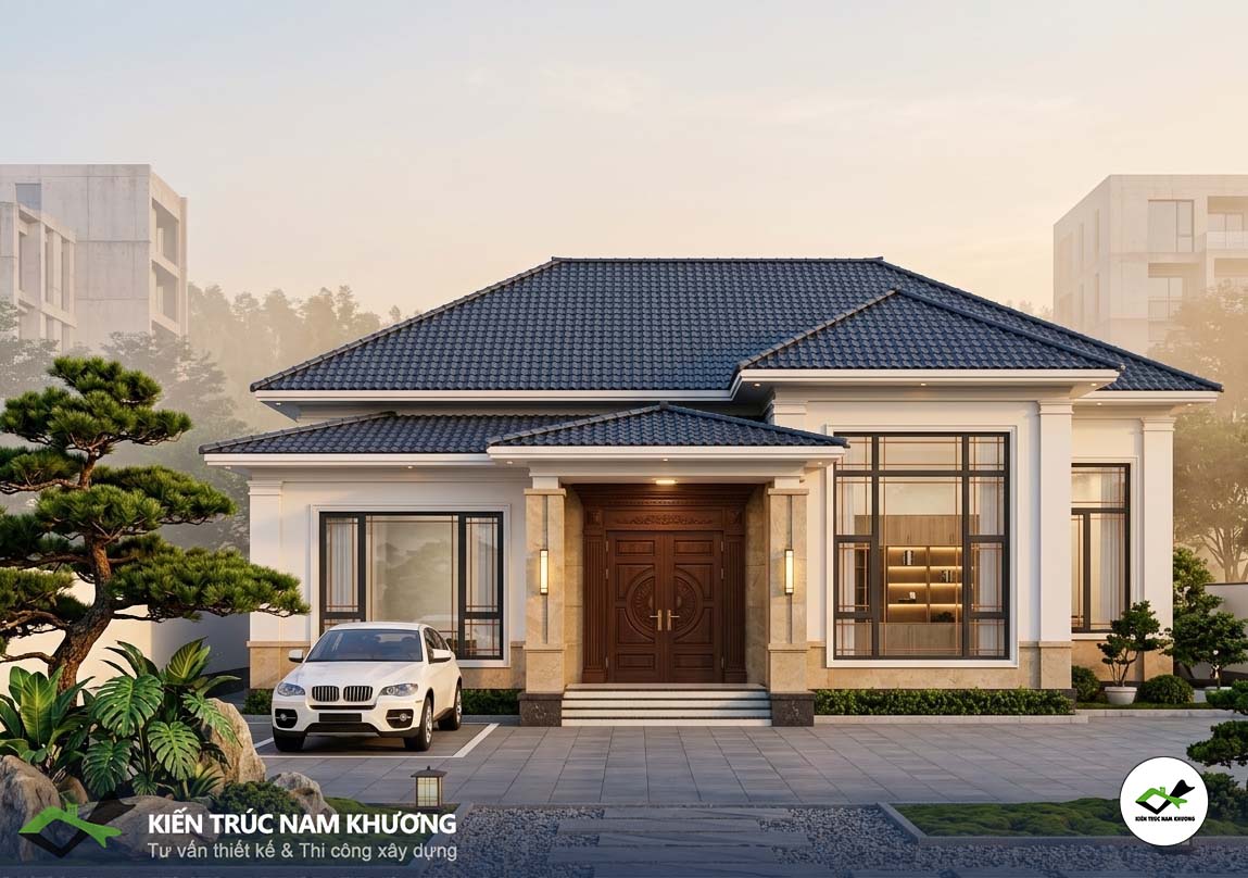 Mẫu Thiết Kế Nhà Mái Nhật Đẹp