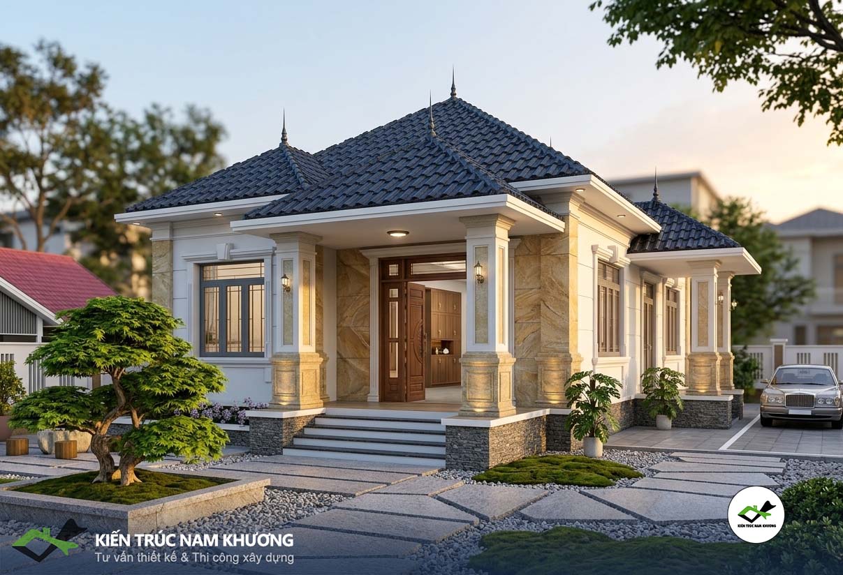 Mẫu Thiết Kế Nhà Mái Nhật Đẹp