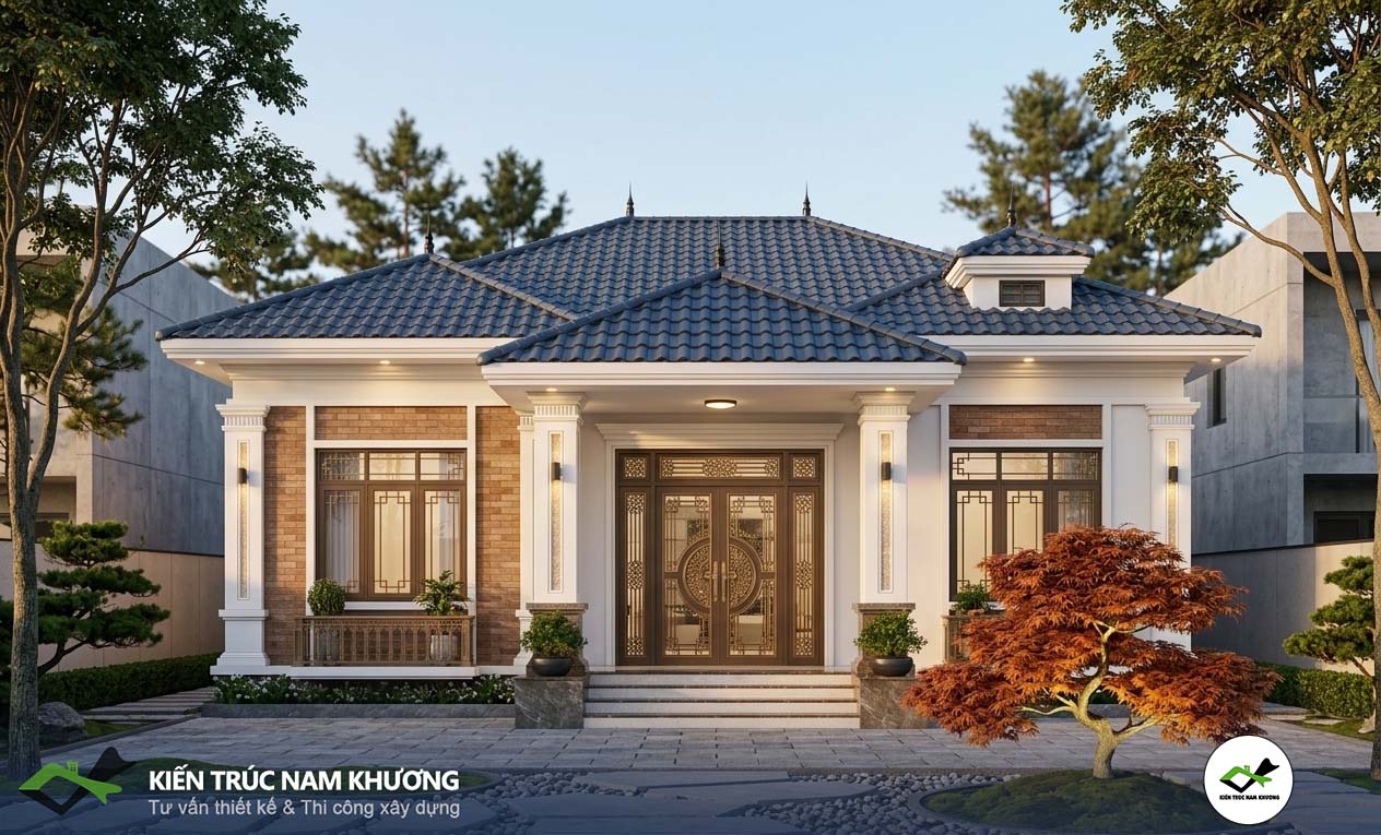 Mẫu Thiết Kế Nhà Mái Nhật Đẹp