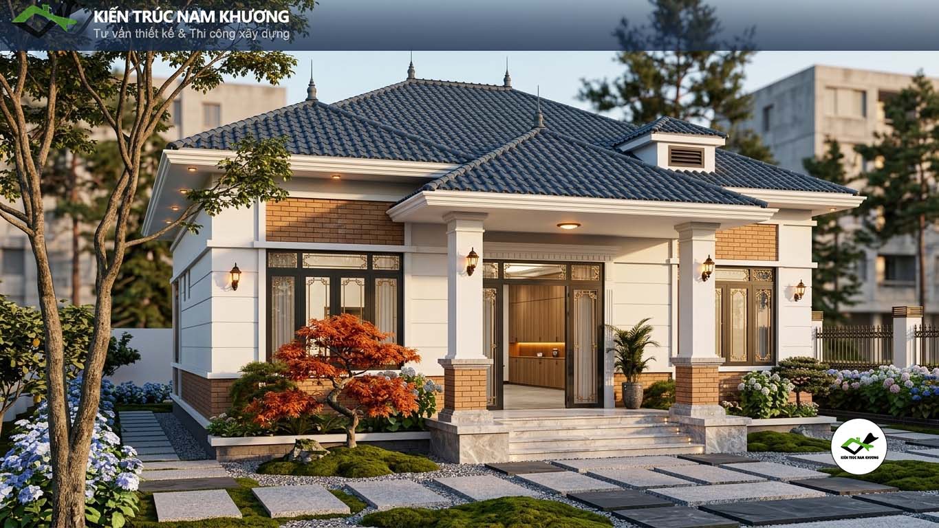Mẫu Thiết Kế Nhà Mái Nhật Đẹp