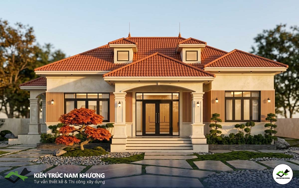 Mẫu Thiết Kế Nhà Mái Nhật Đẹp