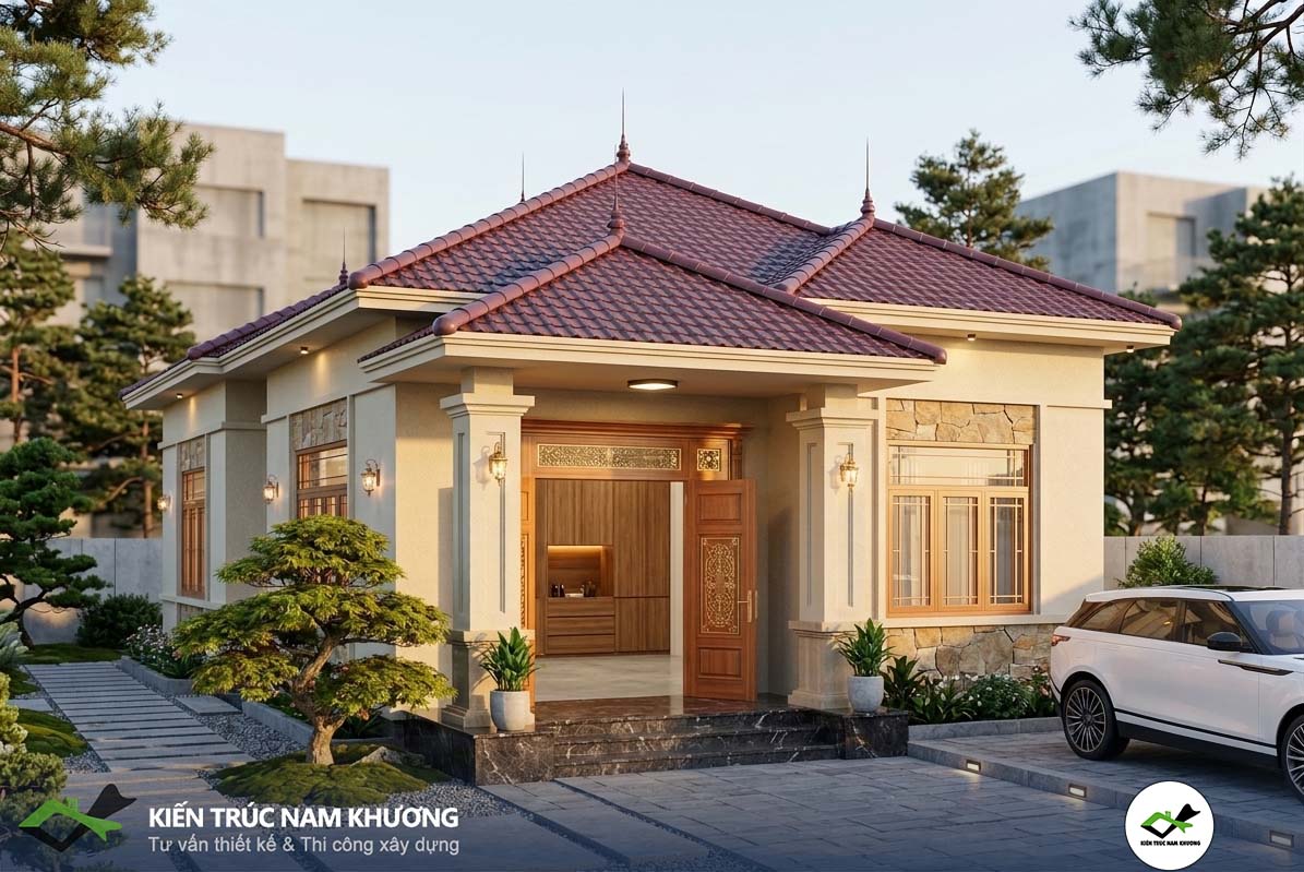 Mẫu Thiết Kế Nhà Mái Nhật Đẹp