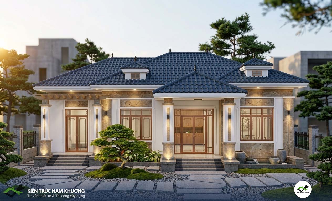 Mẫu Thiết Kế Nhà Mái Nhật Đẹp