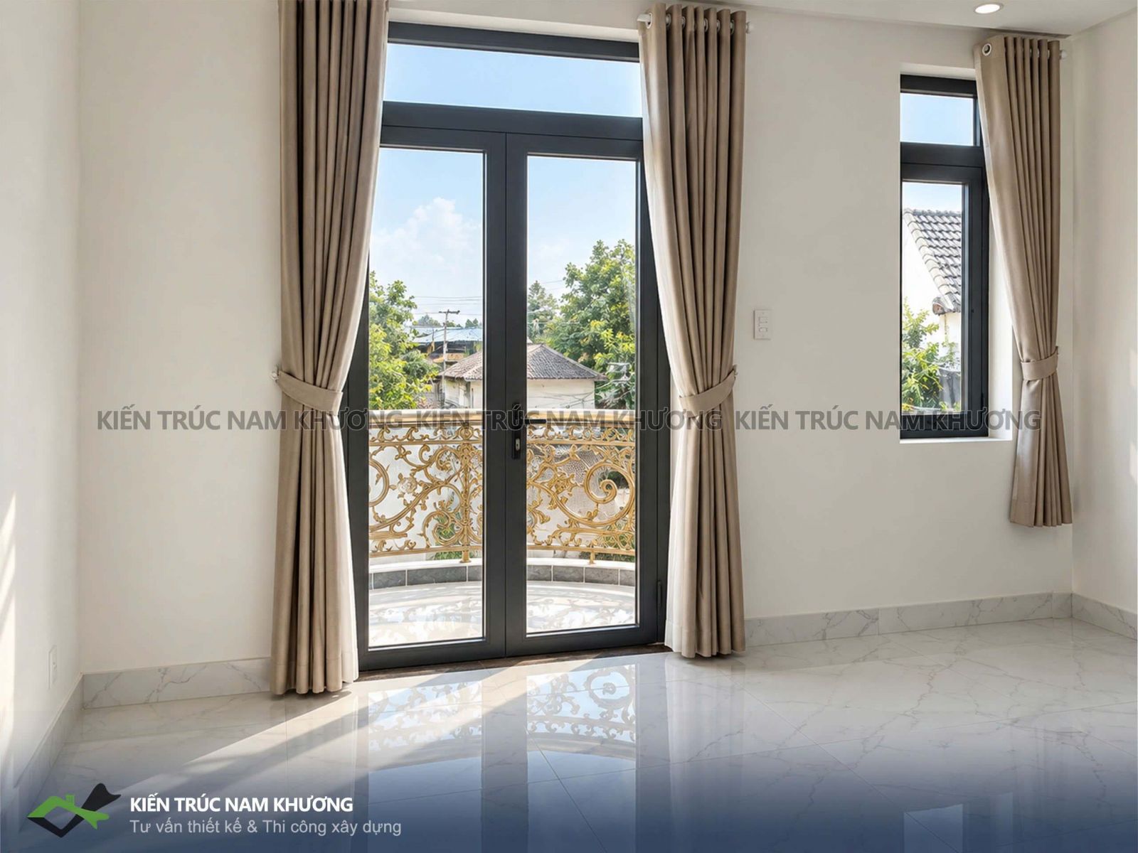 thi công nhà phố 4x16