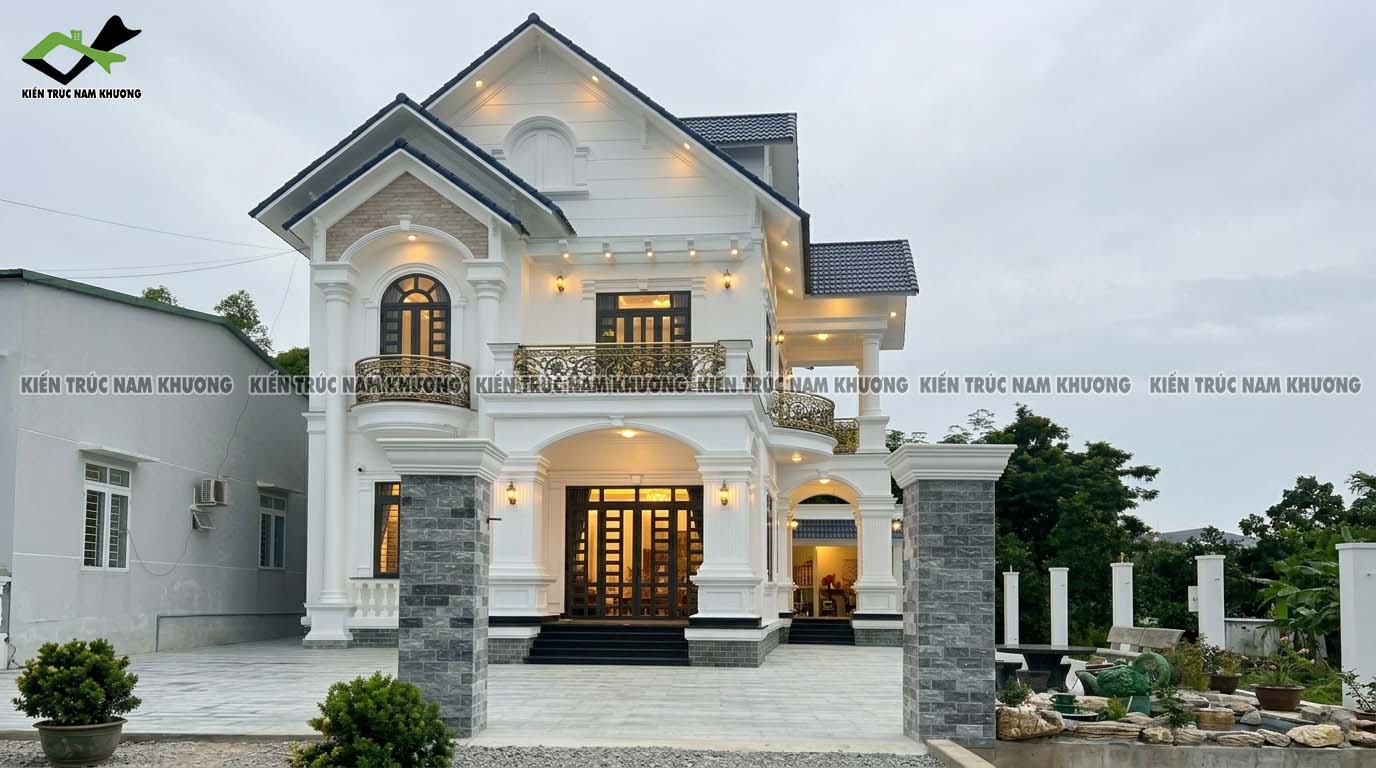 Nhà mái ngói hiện đại nha mai ngoi hien dai