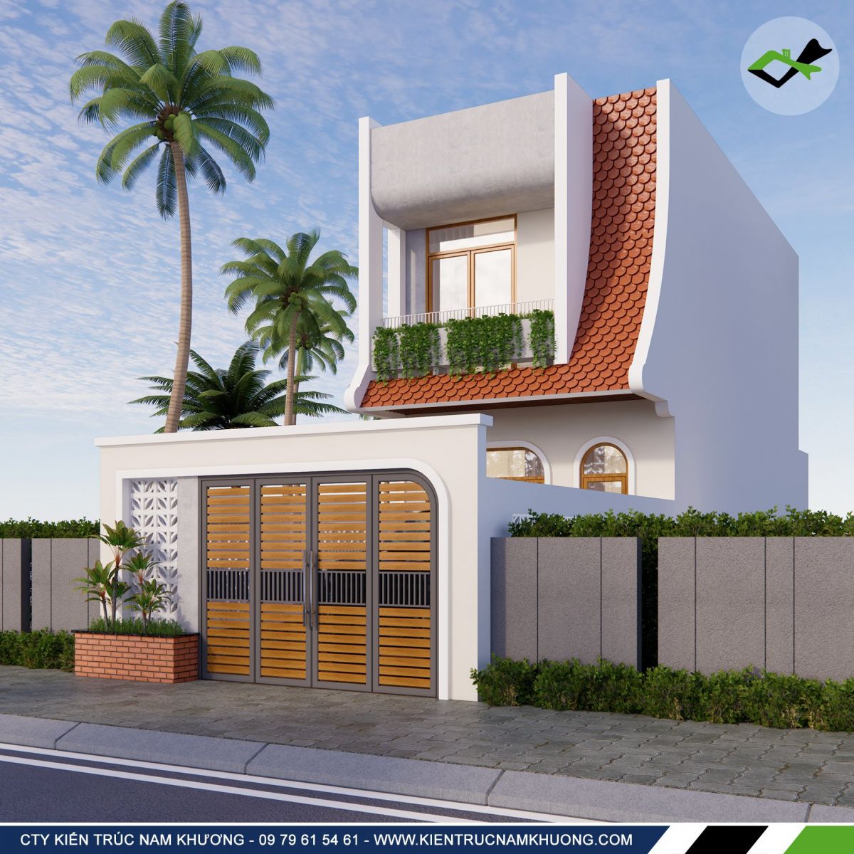 Thiết kế nhà phố 5x10